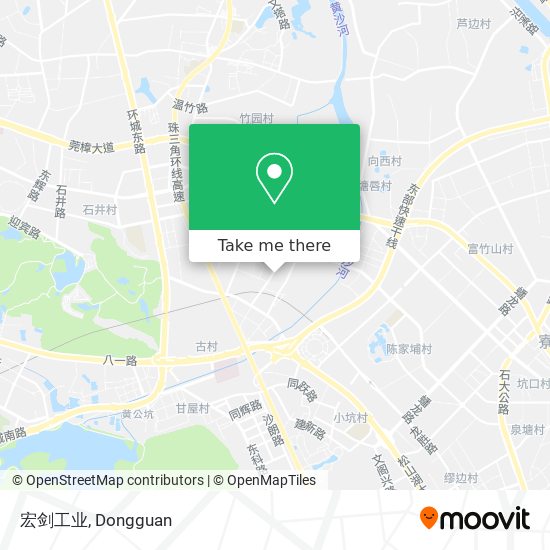宏剑工业 map