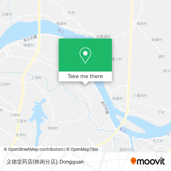 义德堂药店(铁岗分店) map