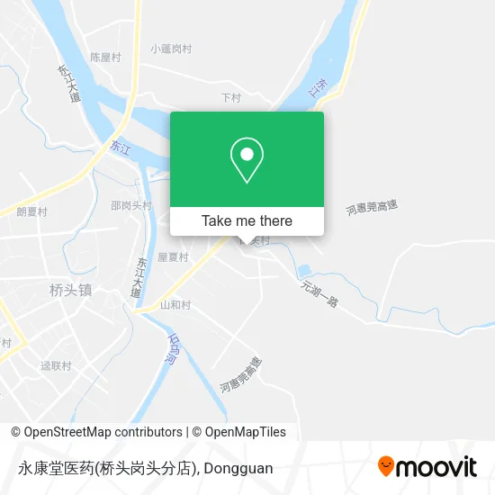 永康堂医药(桥头岗头分店) map