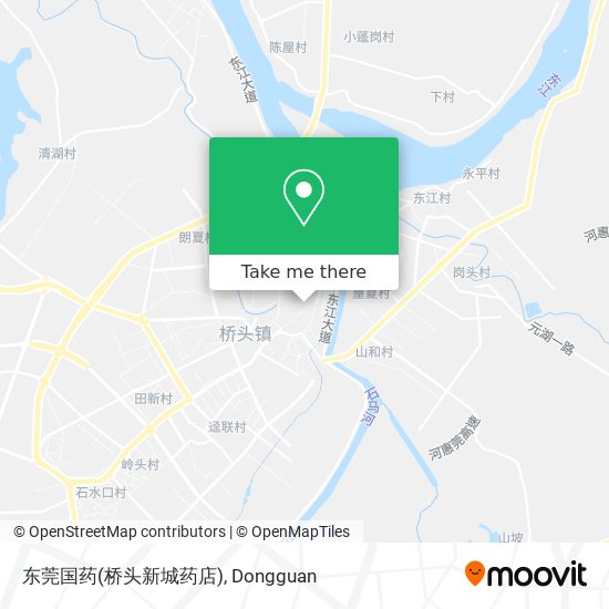 东莞国药(桥头新城药店) map