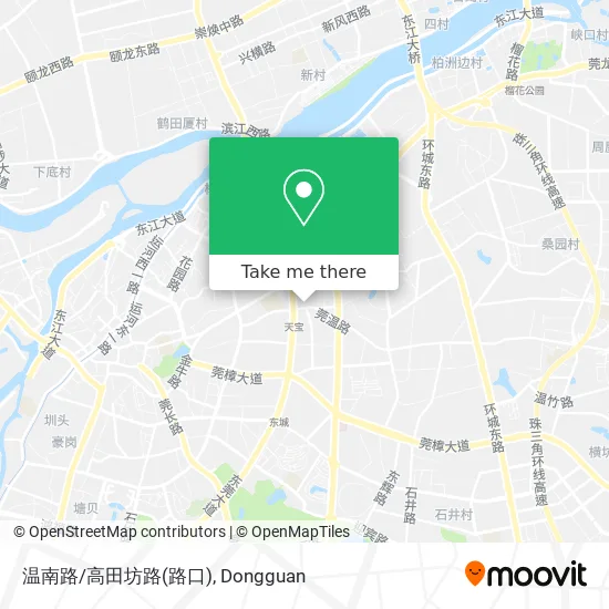 温南路/高田坊路(路口) map