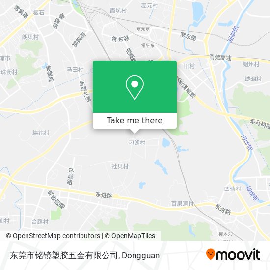 东莞市铭镜塑胶五金有限公司 map