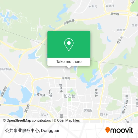 公共事业服务中心 map