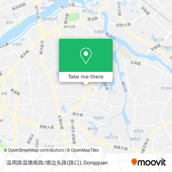 温周路温塘南路/塘边头路(路口) map