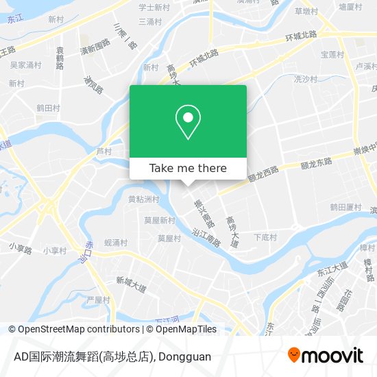 AD国际潮流舞蹈(高埗总店) map