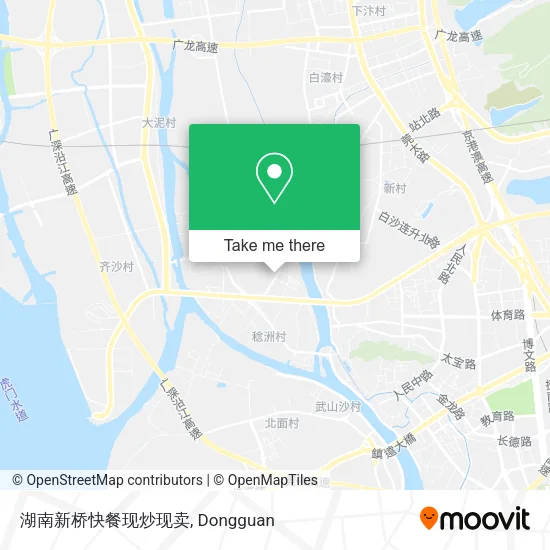 湖南新桥快餐现炒现卖 map