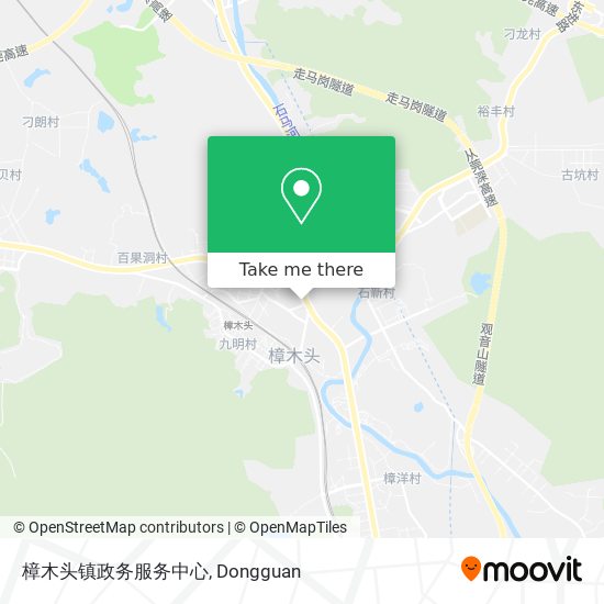 樟木头镇政务服务中心 map