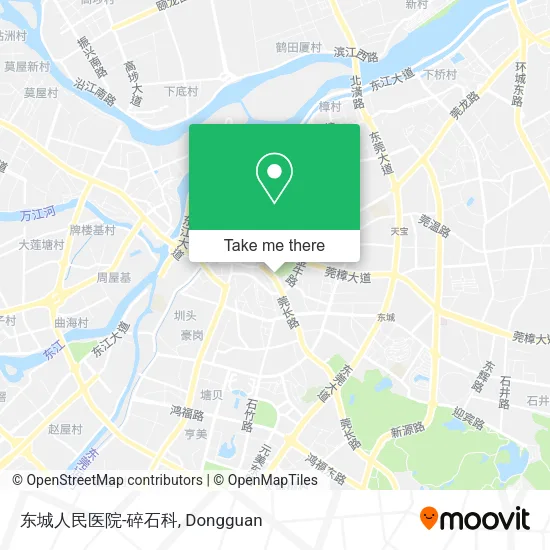 东城人民医院-碎石科 map