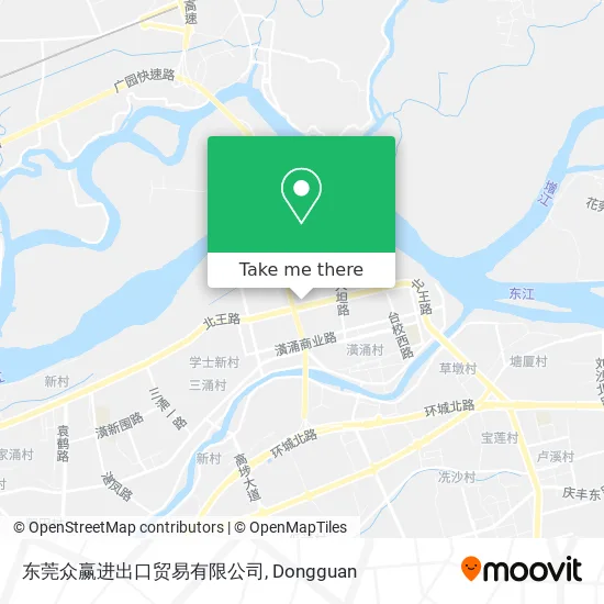东莞众赢进出口贸易有限公司 map