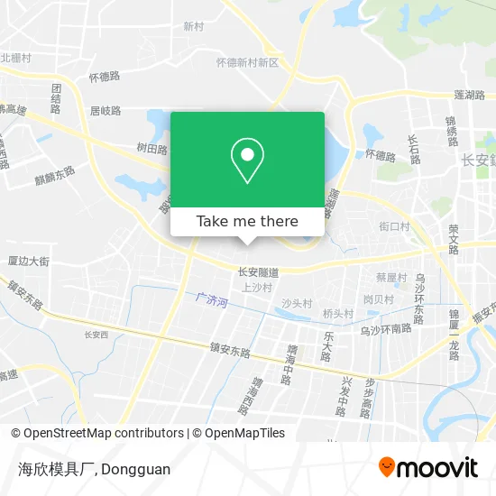 海欣模具厂 map