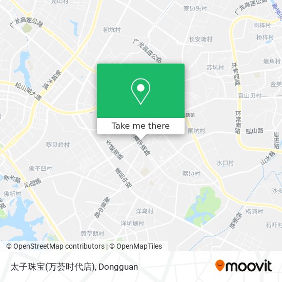 太子珠宝(万荟时代店) map