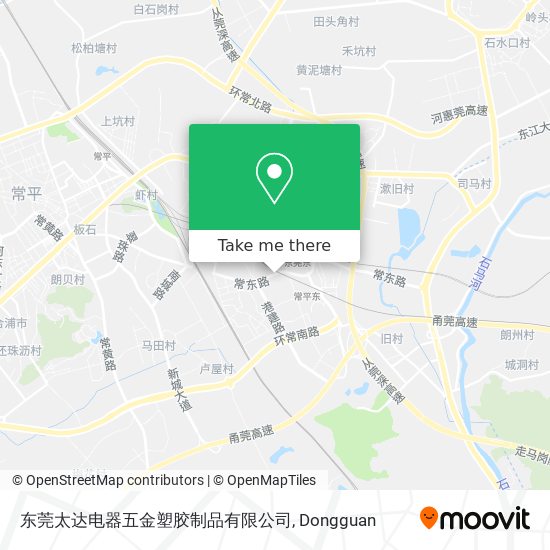 东莞太达电器五金塑胶制品有限公司 map