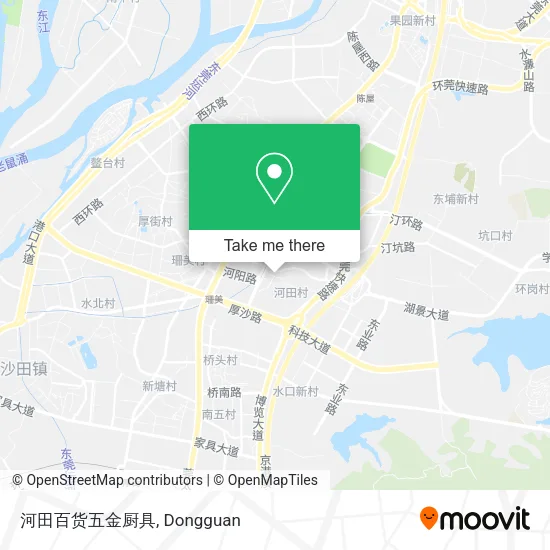 河田百货五金厨具 map