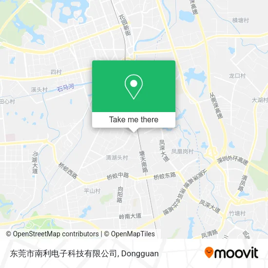 东莞市南利电子科技有限公司 map