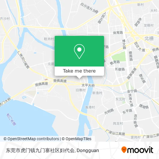 东莞市虎门镇九门寨社区妇代会 map