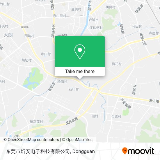 东莞市圻安电子科技有限公司 map