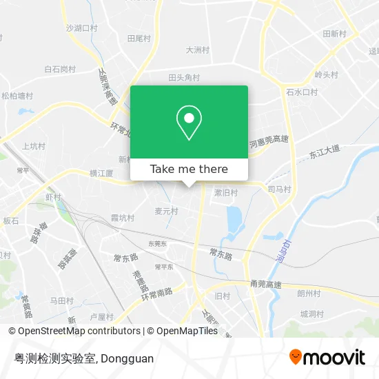 粤测检测实验室 map