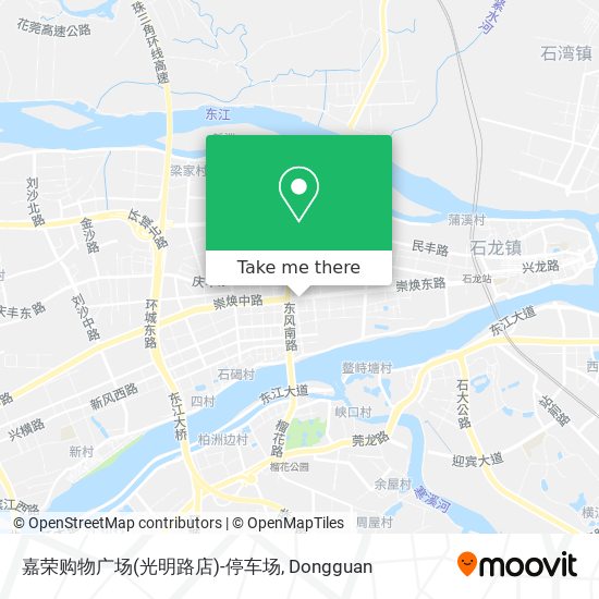 嘉荣购物广场(光明路店)-停车场 map