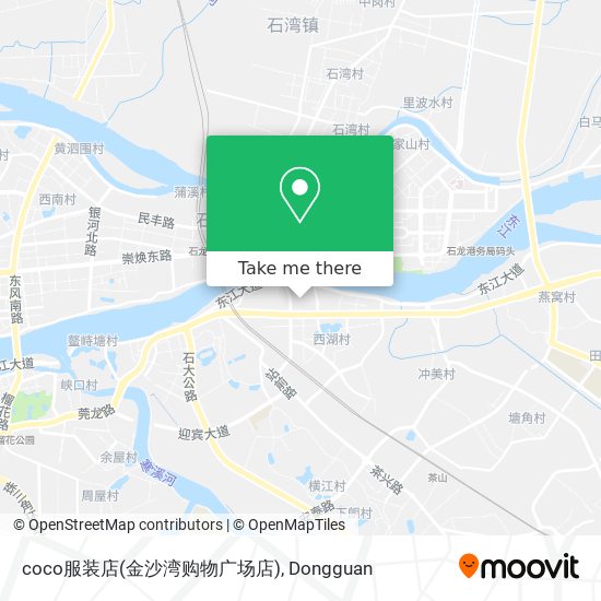 coco服装店(金沙湾购物广场店) map