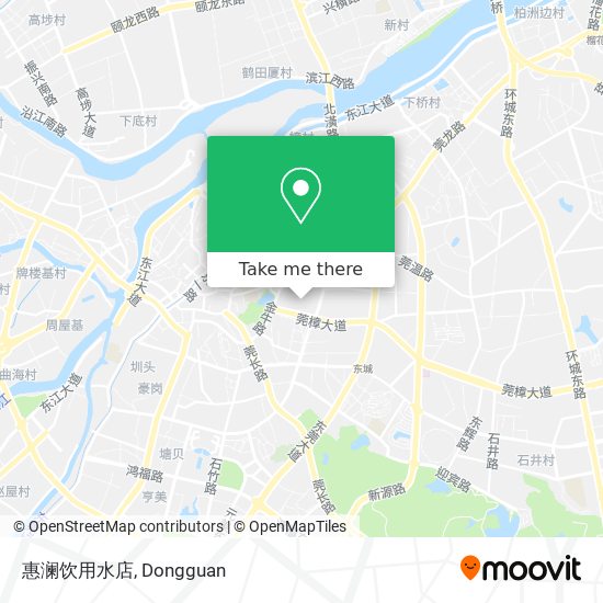 惠澜饮用水店 map