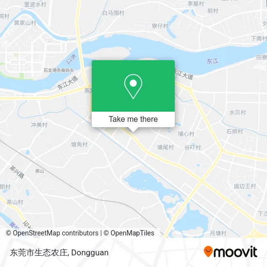 东莞市生态农庄 map