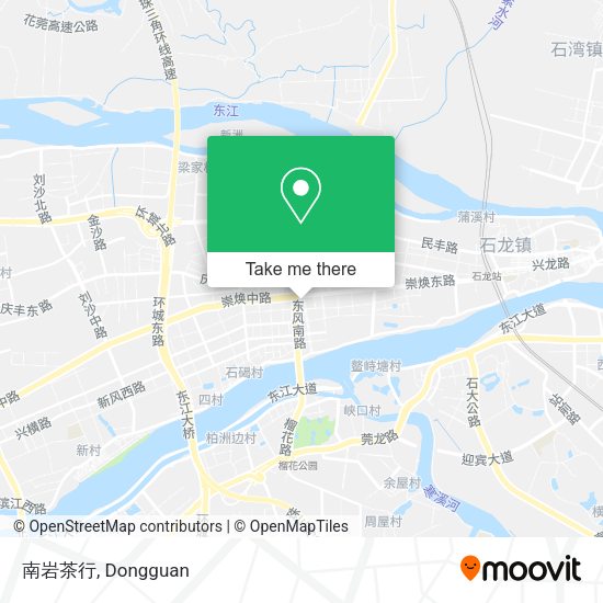 南岩茶行 map