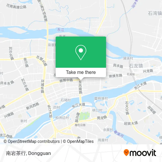 南岩茶行 map