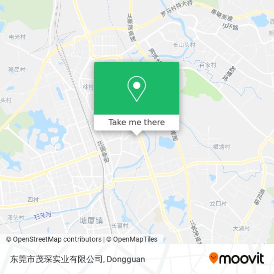 东莞市茂琛实业有限公司 map