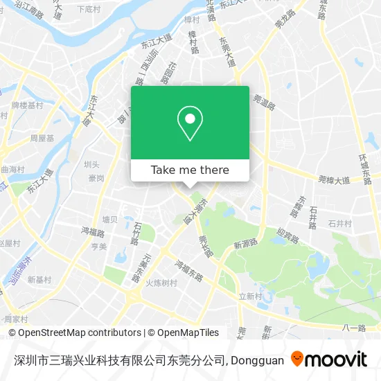 深圳市三瑞兴业科技有限公司东莞分公司 map