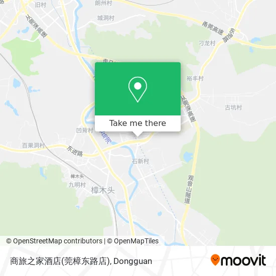 商旅之家酒店(莞樟东路店) map