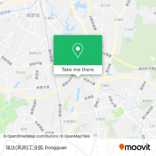 瑞达(凤岗)工业园 map