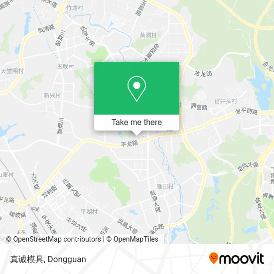 真诚模具 map