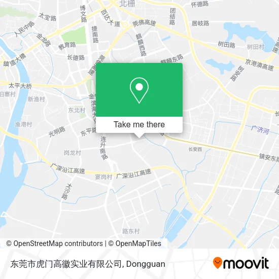 东莞市虎门高徽实业有限公司 map