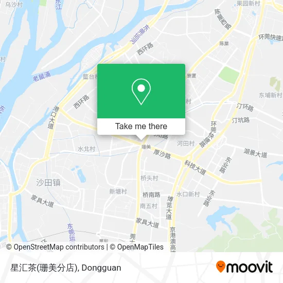 星汇茶(珊美分店) map