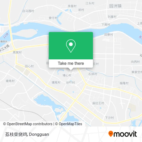 荔枝柴烧鸡 map
