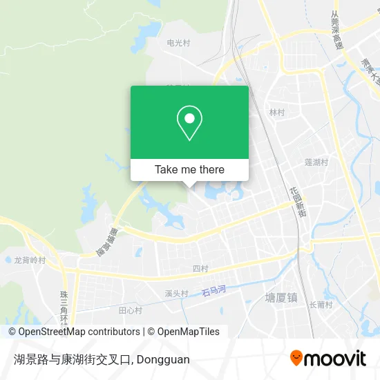 湖景路与康湖街交叉口 map