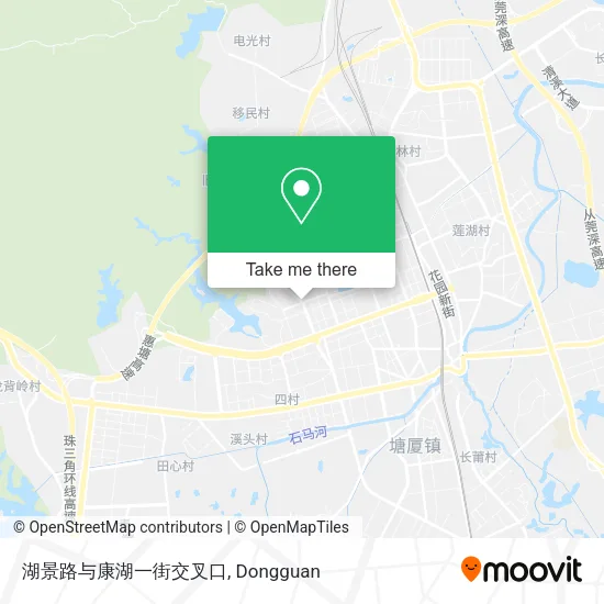 湖景路与康湖一街交叉口 map