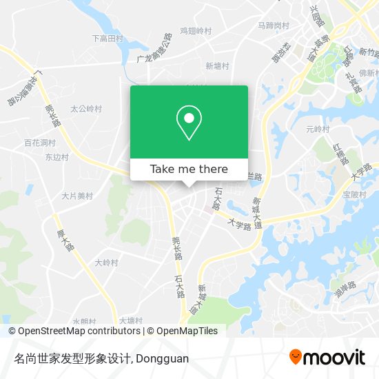 名尚世家发型形象设计 map