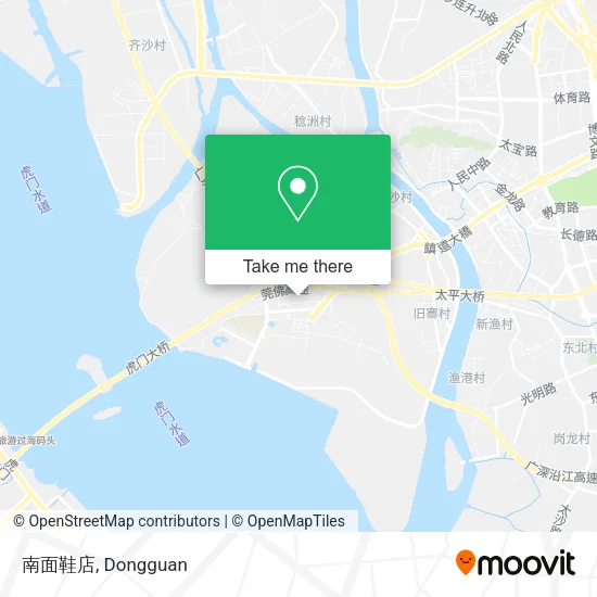 南面鞋店 map