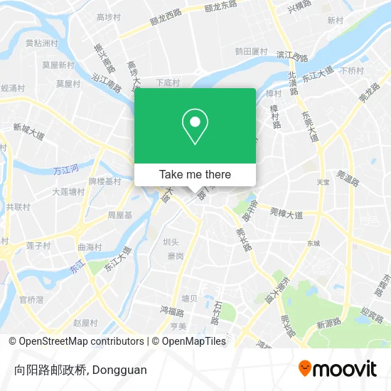 向阳路邮政桥 map