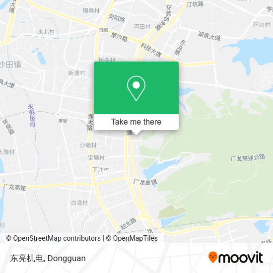 东亮机电 map