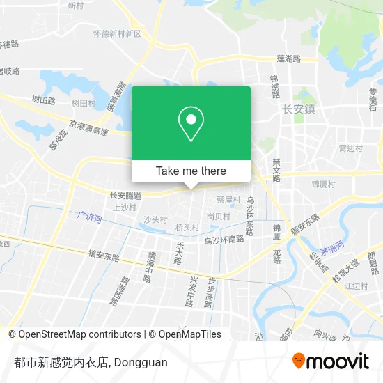 都市新感觉内衣店 map