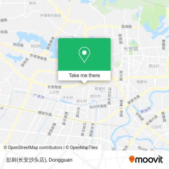 彭厨(长安沙头店) map