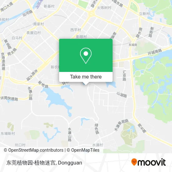 东莞植物园-植物迷宫 map