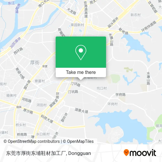 东莞市厚街东埔鞋材加工厂 map