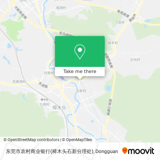 东莞市农村商业银行(樟木头石新分理处) map