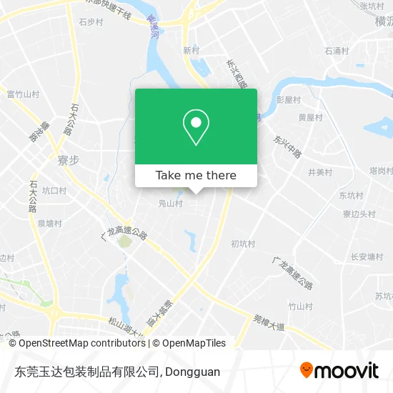 东莞玉达包装制品有限公司 map