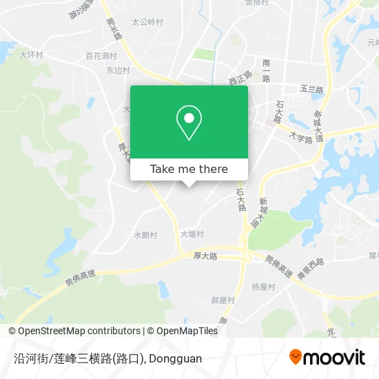 沿河街/莲峰三横路(路口) map