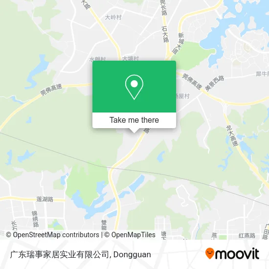 广东瑞事家居实业有限公司 map