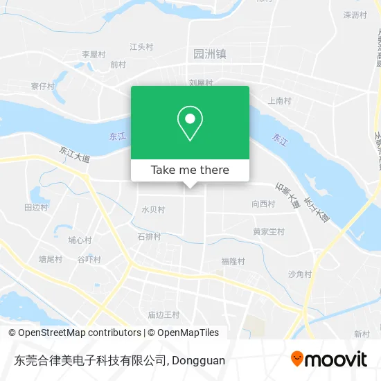 东莞合律美电子科技有限公司 map